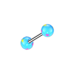 Starship Lengua, barra para piercing de lengua con estrellas (vista 4)