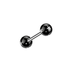 Starship Lengua, barra para piercing de lengua con estrellas (vista 3)