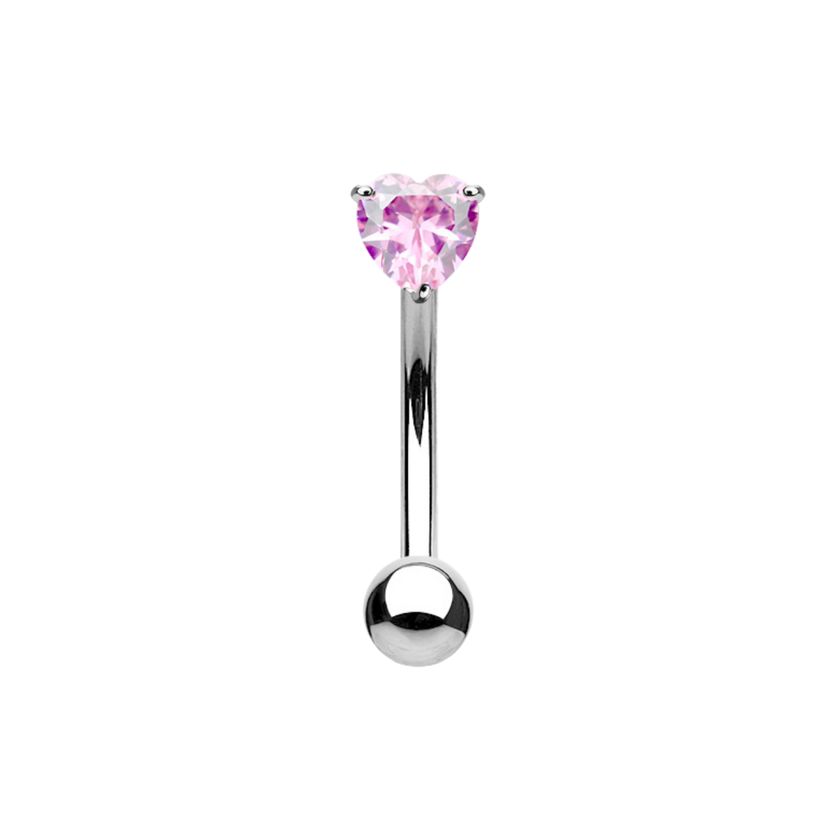 Roma Banana, banana para piercing en forma de corazón (vista 4)