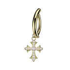 Eclipse, piercing de ombligo en forma de mariposa