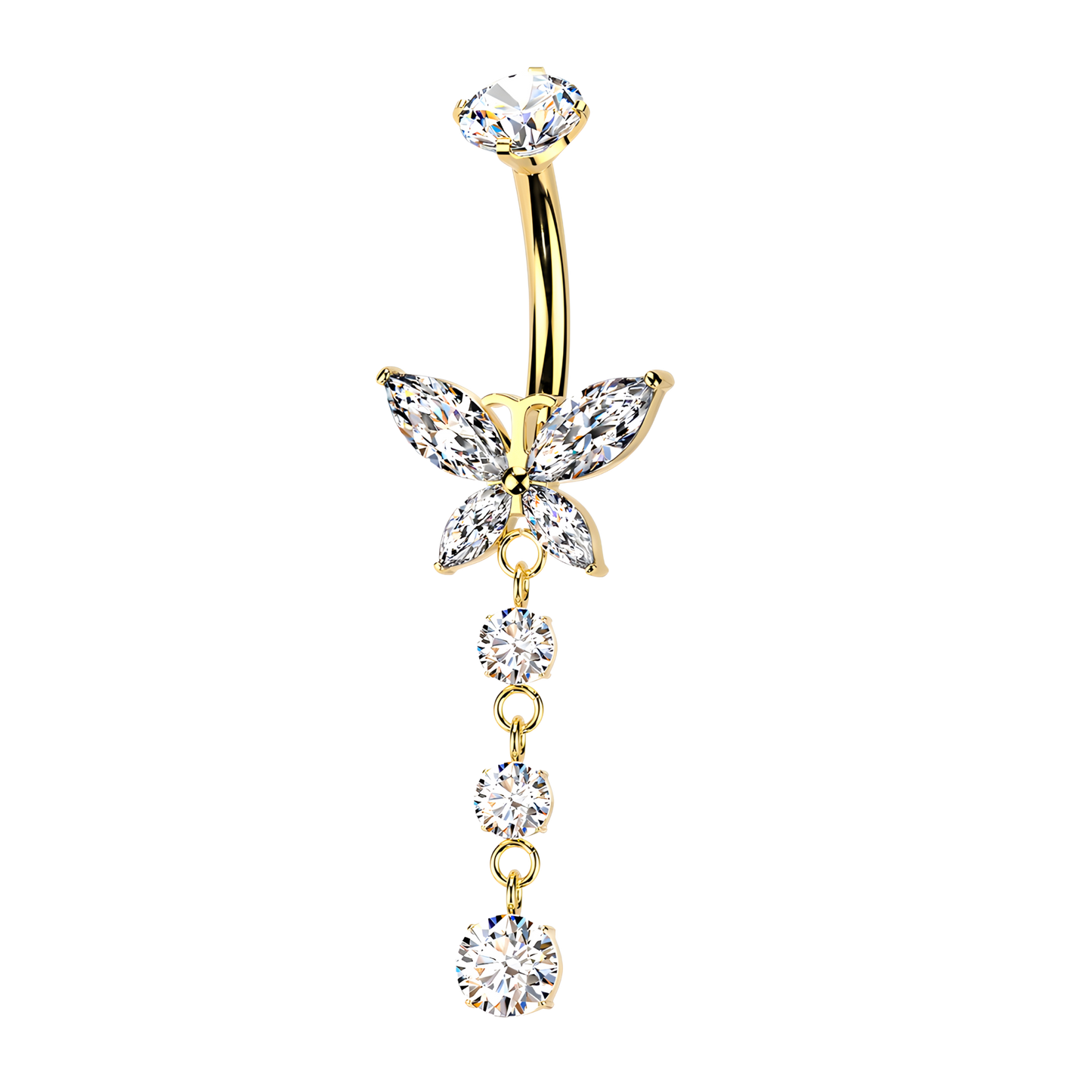 SHINY BUTTERFLY CHAIN