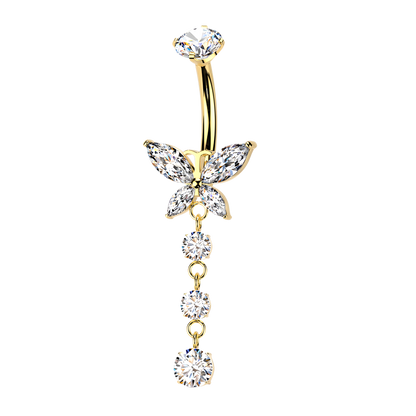 SHINY BUTTERFLY CHAIN