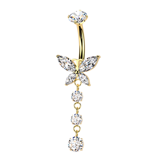 SHINY BUTTERFLY CHAIN