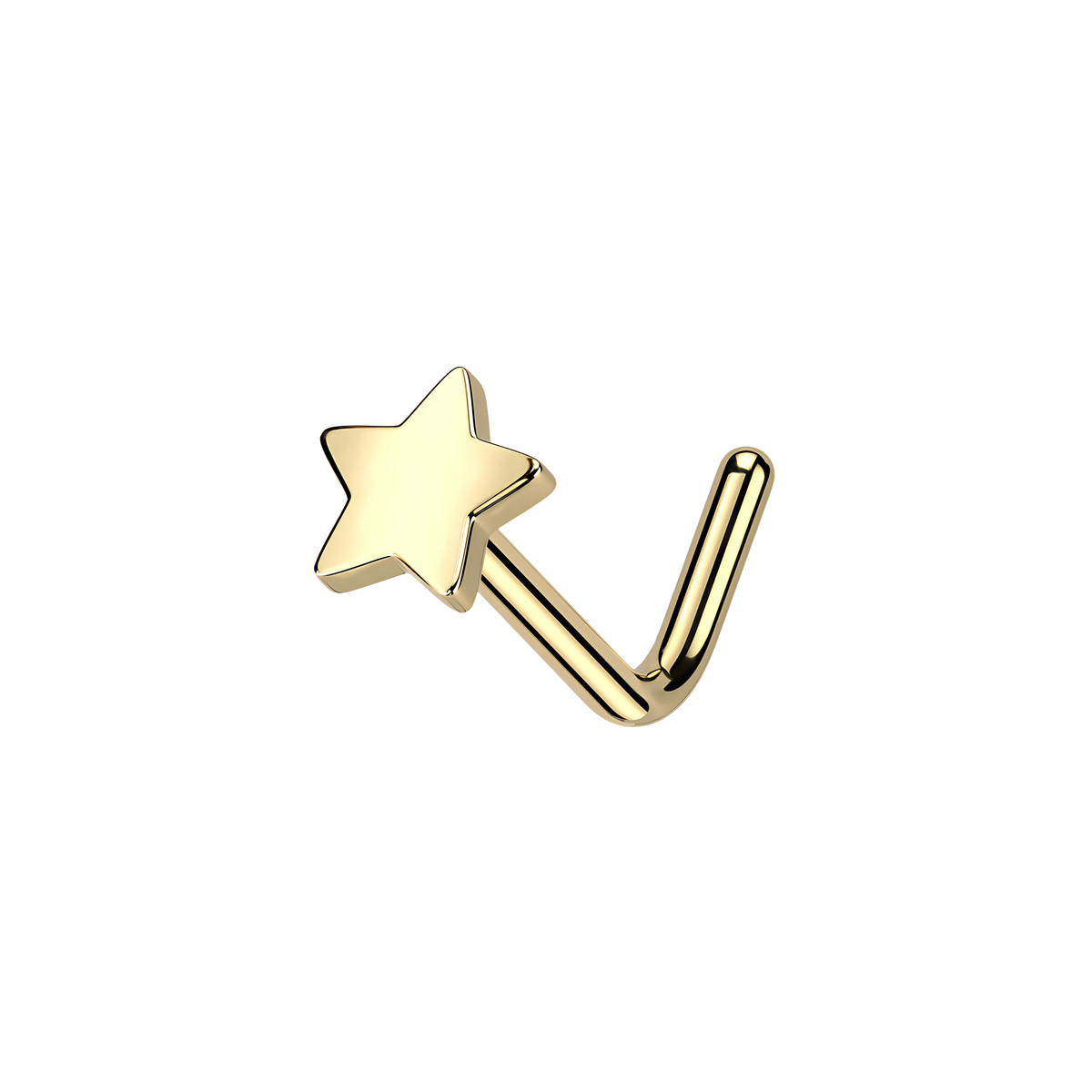 Star Top, piercing de nariz en forma de estrella