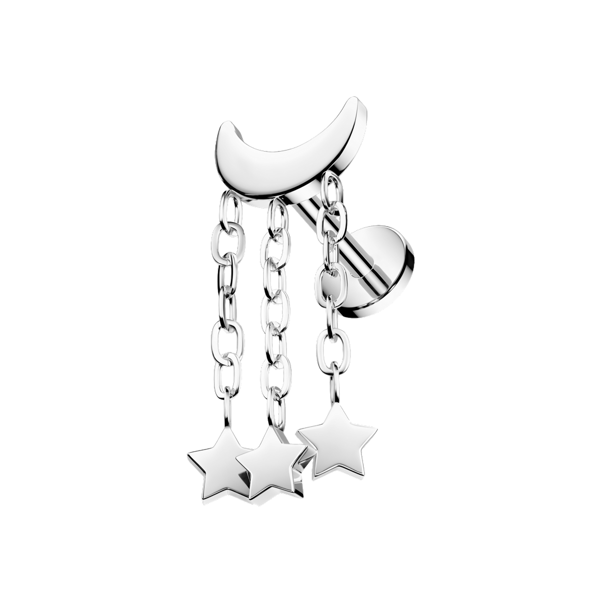 Rain of Stars, piercing labret (vista 2)