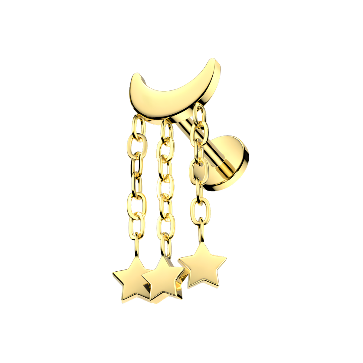 Rain of Stars, piercing labret