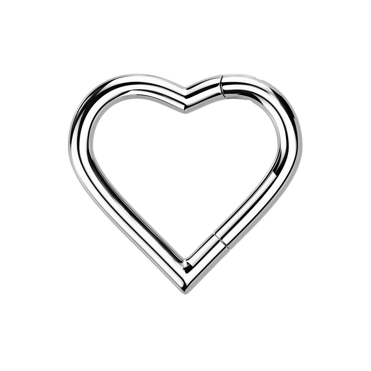 Valentine, aro para piercing con corazón (vista 2)