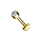 Shiny Stud, piercing labret